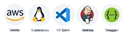 AWS, Linux, VS Code, Jenkins, Swagger